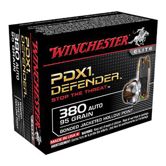 WIN PDX1 DEFENDER 380ACP 95GR 20/10 - Ammunition